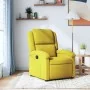 Sillón reclinable terciopelo amarillo de , Sillones - Ref: Foro24-371804, Precio: 190,35 €, Descuento: %