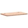 Tablero de escritorio madera maciza de haya 110x60x4 cm de , Accesorios y productos para escritorios - Ref: Foro24-356077, Pr...