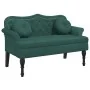 Banco con cojines terciopelo verde oscuro 120,5x65x75 cm von , Banken - Ref: Foro24-372142, Preis: 212,10 €, Rabatt: %