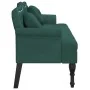 Banco con cojines terciopelo verde oscuro 120,5x65x75 cm von , Banken - Ref: Foro24-372142, Preis: 212,10 €, Rabatt: %