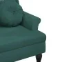 Banco con cojines terciopelo verde oscuro 120,5x65x75 cm von , Banken - Ref: Foro24-372142, Preis: 212,10 €, Rabatt: %