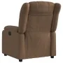 Sillón reclinable de tela marrón by , Armchairs - Ref: Foro24-373578, Price: 229,54 €, Discount: %