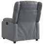 Sillón reclinable de cuero sintético gris von , Sessel - Ref: Foro24-373525, Preis: 248,53 €, Rabatt: %