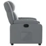 Sillón reclinable de cuero sintético gris von , Sessel - Ref: Foro24-373525, Preis: 248,53 €, Rabatt: %