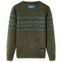 Jersey de punto infantil caqui 140 de , Camisetas para niños - Ref: Foro24-14488, Precio: 17,07 €, Descuento: %