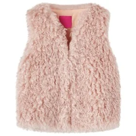 Chaleco infantil de pelo sintético rosa claro 140 de , Ropa de abrigo para niños - Ref: Foro24-14398, Precio: 18,51 €, Descue...