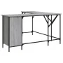 Escritorio madera de ingeniería gris Sonoma 141x141x75 cm de , Escritorios - Ref: Foro24-837600, Precio: 96,57 €, Descuento: %