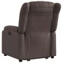 Sillón reclinable elevable cuero sintético marrón de , Sillones - Ref: Foro24-3205266, Precio: 302,43 €, Descuento: %
