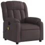 Sillón reclinable de masaje eléctrico tela marrón oscuro von , Sessel - Ref: Foro24-3205309, Preis: 285,44 €, Rabatt: %