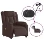 Sillón reclinable de masaje eléctrico tela marrón oscuro von , Sessel - Ref: Foro24-3205309, Preis: 285,44 €, Rabatt: %