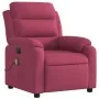 Sillón reclinable de masaje eléctrico terciopelo rojo tinto de , Sillones - Ref: Foro24-3205086, Precio: 300,30 €, Descuento: %