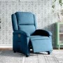 Sillón reclinable eléctrico terciopelo azul de , Sillones - Ref: Foro24-3204288, Precio: 279,45 €, Descuento: %