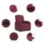 Sillón reclinable elevable tela rojo tinto de , Sillones - Ref: Foro24-3204371, Precio: 302,40 €, Descuento: %
