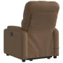 Sillón de masaje eléctrico reclinable elevable tela marrón de , Sillones - Ref: Foro24-3204750, Precio: 375,49 €, Descuento: %