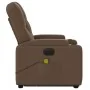 Sillón de masaje eléctrico reclinable elevable tela marrón de , Sillones - Ref: Foro24-3204750, Precio: 375,49 €, Descuento: %