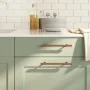 Tiradores para armarios 10 uds acero inoxidable bronce 160 mm by , Cabinet knobs and handles - Ref: Foro24-155431, Price: 38,...