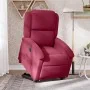 Sillón eléctrico reclinable elevable de terciopelo rojo tinto de , Sillones - Ref: Foro24-3204327, Precio: 348,04 €, Descuent...