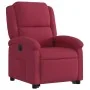 Sillón eléctrico reclinable elevable de terciopelo rojo tinto de , Sillones - Ref: Foro24-3204327, Precio: 348,04 €, Descuent...