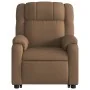 Sillón eléctrico reclinable elevable de tela marrón de , Sillones - Ref: Foro24-3205230, Precio: 371,82 €, Descuento: %