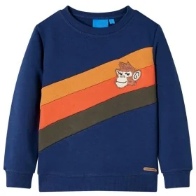 Sudadera infantil azul marino 140 de , Camisetas para niños - Ref: Foro24-13058, Precio: 13,27 €, Descuento: %