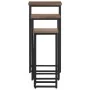 Soportes para plantas 3 unidades madera maciza de teca de , Soportes para macetas - Ref: Foro24-358537, Precio: 149,46 €, Des...