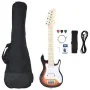 Guitarra eléctrica para niños con funda marrón y blanco 3/4 30" de , Guitarras - Ref: Foro24-70195, Precio: 118,73 €, Descuen...