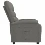 Sillón reclinable de tela gris oscuro de , Sillones - Ref: Foro24-344891, Precio: 189,93 €, Descuento: %