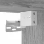 Mueble de pared puertas de vidrio gris Sonoma 102x37x35 cm de , Taquillas y armarios de almacenamiento - Ref: Foro24-836516, ...