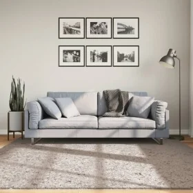 Alfombra peluda de pelo largo moderna PAMPLONA beige 200x200 cm de , Alfombras - Ref: Foro24-375216, Precio: 87,36 €, Descuen...