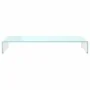 Mueble TV/Elevador de monitor cristal verde 90x30x13 cm de , Muebles TV - Ref: Foro24-244146, Precio: 86,68 €, Descuento: %