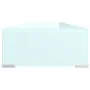 Mueble TV/Elevador de monitor cristal verde 90x30x13 cm de , Muebles TV - Ref: Foro24-244146, Precio: 86,68 €, Descuento: %