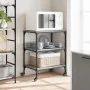 Carrito de cocina madera de ingeniería gris Sonoma 60x41x76 cm by , Kitchen and dining carts - Ref: Foro24-842304, Price: 63,...