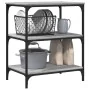 Carrito de cocina madera de ingeniería gris Sonoma 60x41x76 cm by , Kitchen and dining carts - Ref: Foro24-842304, Price: 63,...