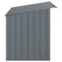 Caseta perros con tejado acero galvanizado gris 153x91x110 cm de , Casetas para perros - Ref: Foro24-172572, Precio: 162,31 €...