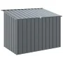 Caseta perros con tejado acero galvanizado gris 153x91x110 cm de , Casetas para perros - Ref: Foro24-172572, Precio: 162,31 €...