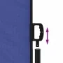 Toldo lateral retráctil azul 180x500 cm de , Sombrillas - Ref: Foro24-4004446, Precio: 122,67 €, Descuento: %