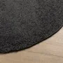 Alfombra de pelo largo moderna gris antracita Ø 160 cm de , Alfombras - Ref: Foro24-375202, Precio: 53,07 €, Descuento: %