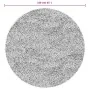 Alfombra de pelo largo moderna gris antracita Ø 160 cm de , Alfombras - Ref: Foro24-375202, Precio: 53,07 €, Descuento: %