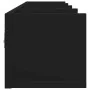 Mueble de pared de madera de ingeniería negro 99x18x16,5 cm de , Estantes y estanterías - Ref: Foro24-840445, Precio: 30,40 €...