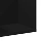 Mueble de pared de madera de ingeniería negro 99x18x16,5 cm de , Estantes y estanterías - Ref: Foro24-840445, Precio: 30,40 €...