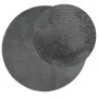 Alfombra de pelo corto OVIEDO gris antracita Ø 200 cm de , Alfombras - Ref: Foro24-375481, Precio: 113,68 €, Descuento: %