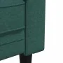 Sillón Chesterfield de tela verde oscuro by , Sofas - Ref: Foro24-372542, Price: 198,63 €, Discount: %