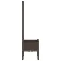 Jardinera con enrejado PP marrón 40x40x142 cm de , Maceteros y jardineras - Ref: Foro24-367920, Precio: 55,47 €, Descuento: %