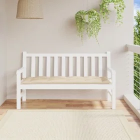 Cojín de banco de jardín tela Oxford beige 150x50x7 cm de , Cojines para sillas y sofás - Ref: Foro24-361605, Precio: 39,72 €...