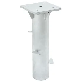 Base para sombrilla enterrada acero plateado 16x16x39,5 cm de , Bases para sombrillas - Ref: Foro24-4003367, Precio: 52,78 €,...