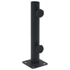 Base de sombrilla para mástil de Ø32/34/38 mm acero negro mate de , Bases para sombrillas - Ref: Foro24-4003371, Precio: 19,1...