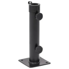 Base de sombrilla para mástil de Ø38/48 mm acero negro mate de , Bases para sombrillas - Ref: Foro24-4003373, Precio: 20,44 €...