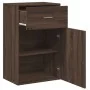 Armario almacenaje madera ingeniería marrón roble 56,5x39x90 cm de , Taquillas y armarios de almacenamiento - Ref: Foro24-840...