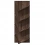 Estantería de pared 4 niveles marrón roble 33x16x90 cm de , Estantes y estanterías - Ref: Foro24-840722, Precio: 37,76 €, Des...