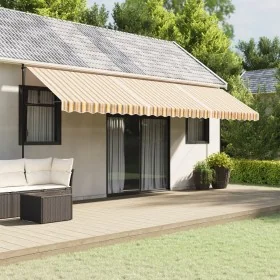 Tela de repuesto de toldo rayas de colores 6x3 m de , Toldos - Ref: Foro24-367742, Precio: 83,30 €, Descuento: %
